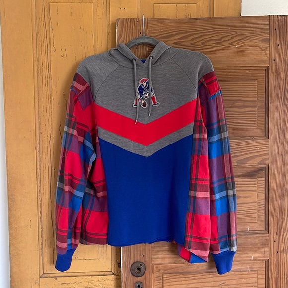 Fanatics Tops - New England Patriots upcycled sweatshirt